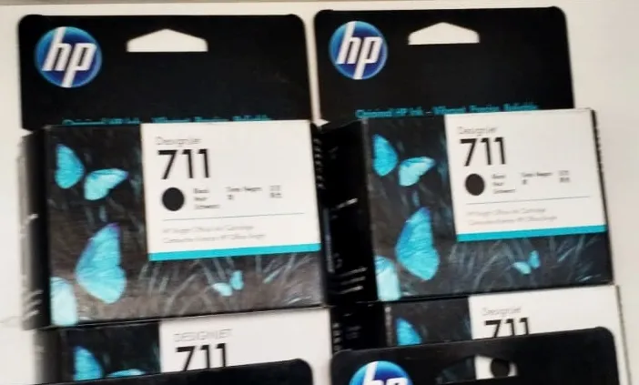 Tintas Negro 711 para impresora HP