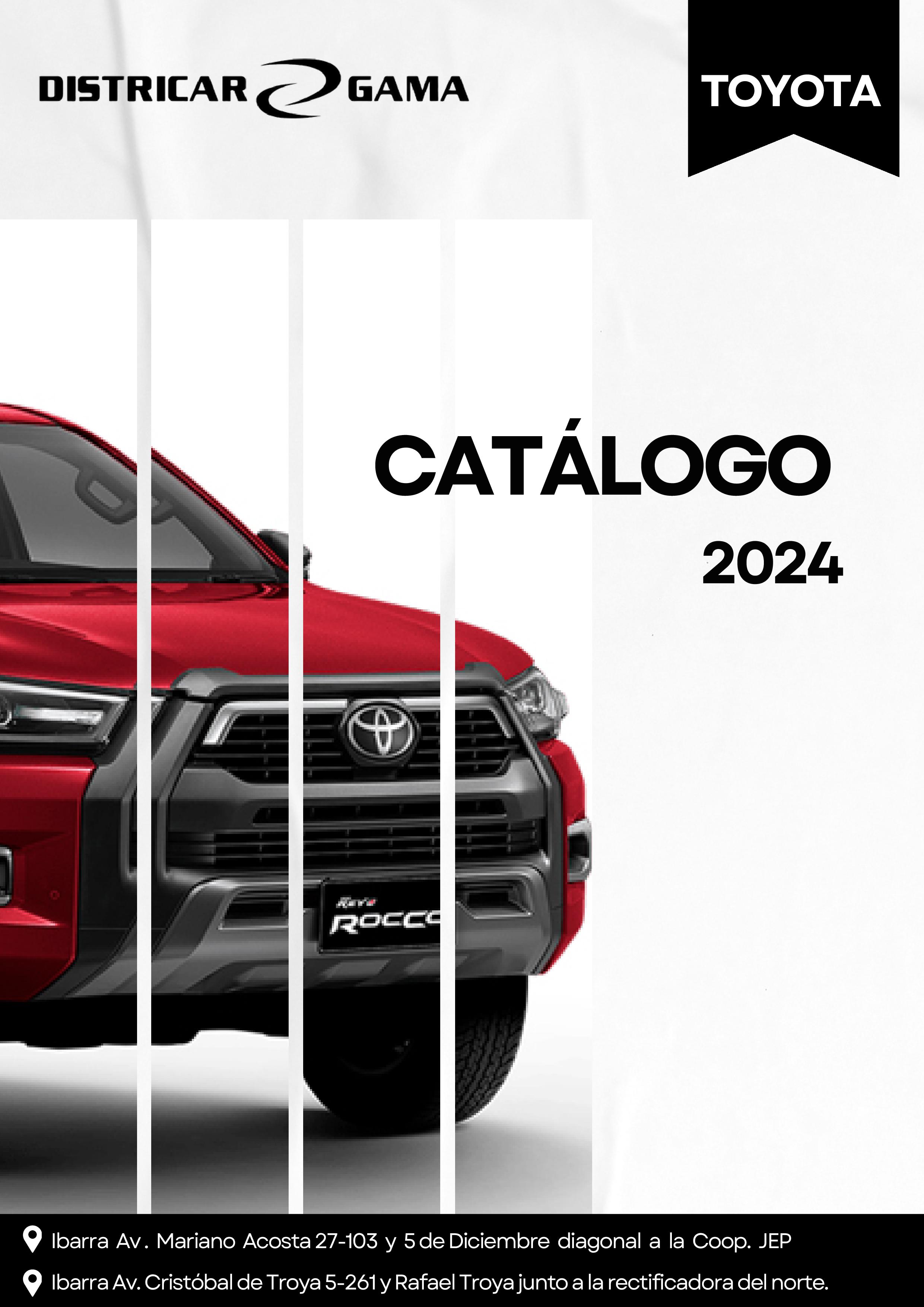 Catálogo Toyota 2024 DISTRICAR GAMA Ibarra