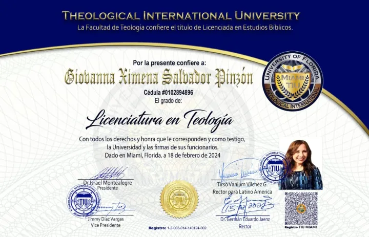 Licenciatura en Teología