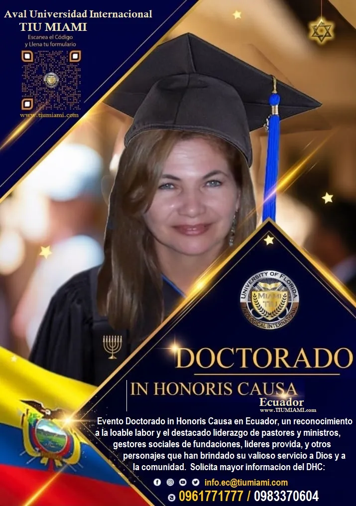 Evento Honorifico 2025 Ecuador - TIU MIAMI