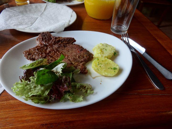 comida de casa con productos orgánicos