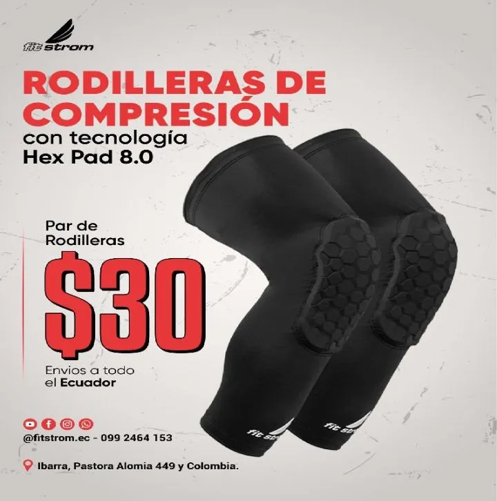 Rodilleras de Compresión FitStrom