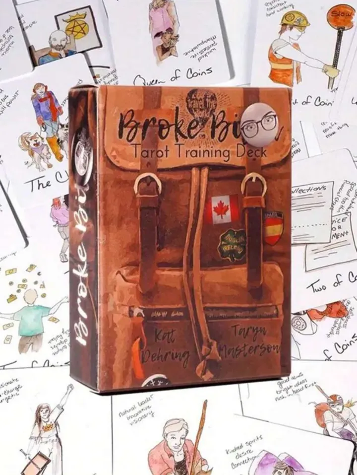 TAROT TWO BROKE BI INSPIRADO EN RIDER WAITE