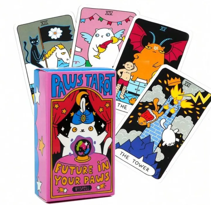 TAROT GATO INSPIRADO RIDER WAITE
